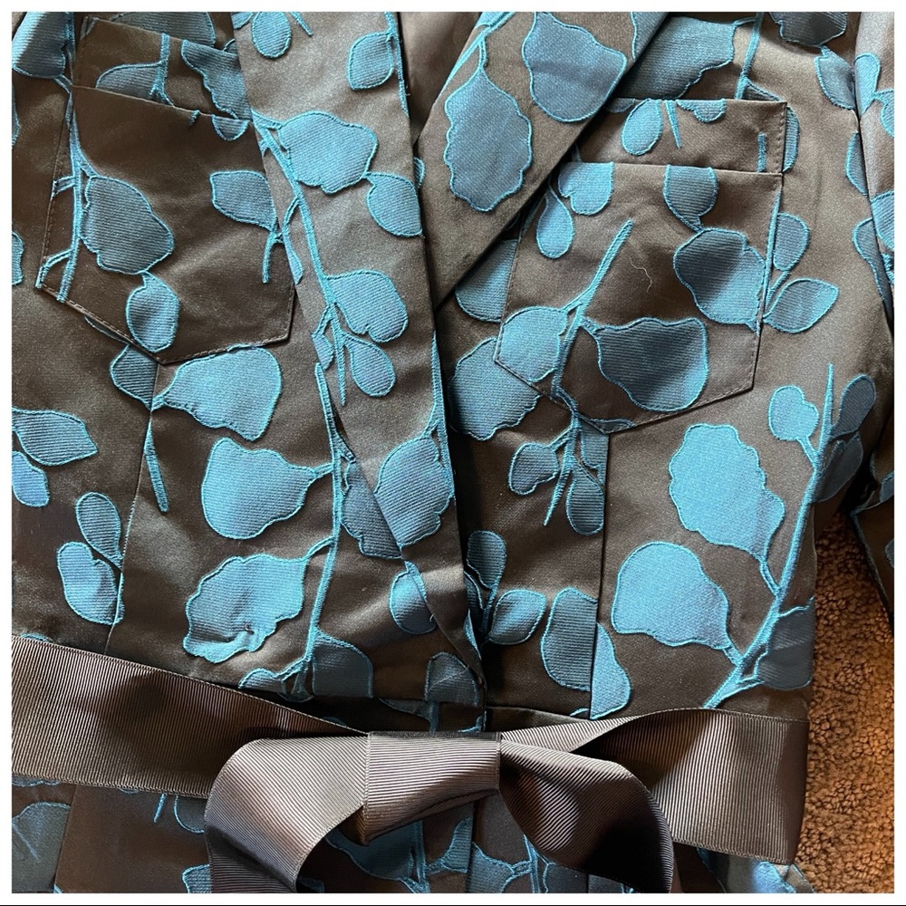 Textured Teal & Black JacketThe Sanah - Picture 10 of 11